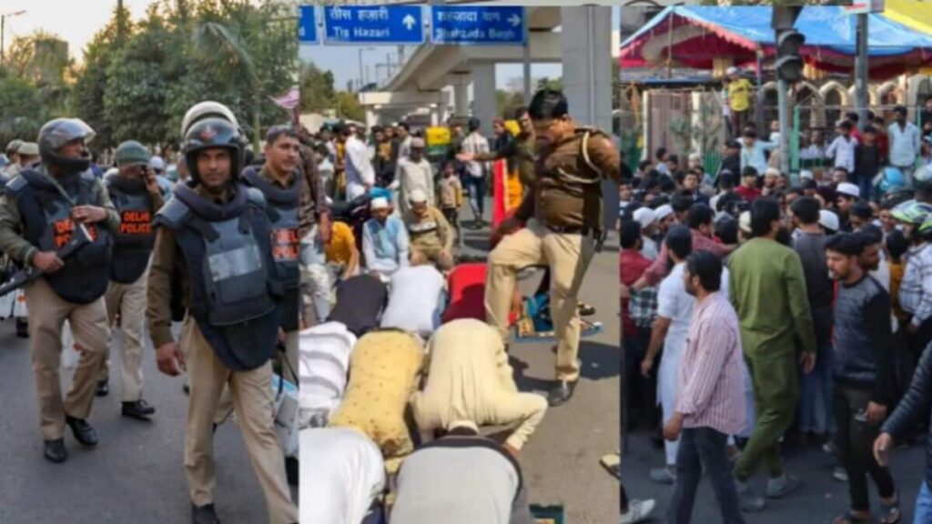 delhi inderlok police viral news